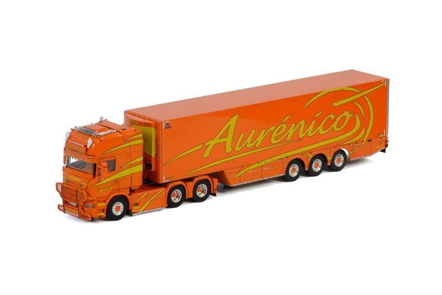 Aurenico; SCANIA STREAMLINE TOPLINE 6×2 TAG AXLE REEFER TRAILER – 3 AXLE