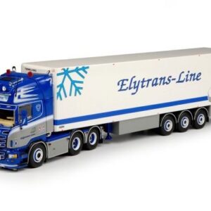 SCANIA R6 Topline 6×4 avec semi frigo 3 Essieux “ELYTRANS-LINE”