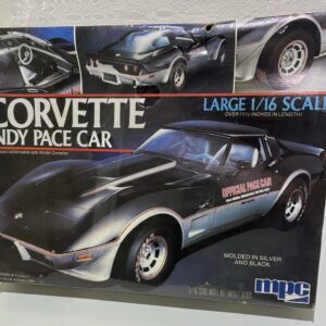 MPC CORVETTE INDY PACE CAR 1/16 FACTORY SEALED 1-3073 Model Kit Vintage